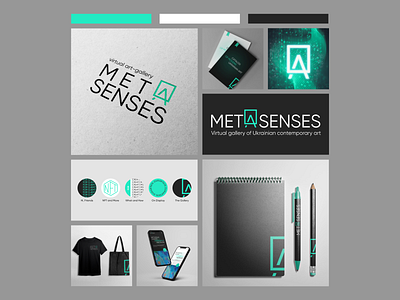 Meta-senses branding design graphic design logo