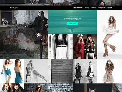 Fashion Gallery Web Design by UX-Studios.com on Dribbble