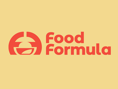 Food Formula - Fast Casual Restaurant Monogram branding graphic design logo typography