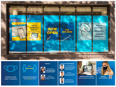 Swedish Medical Group Window Posters