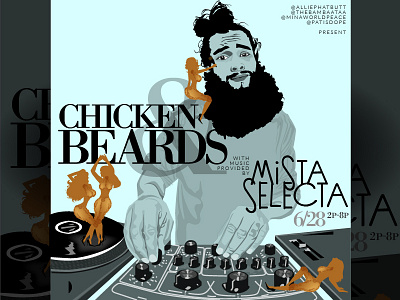 Chicken & Beards (Pt. 2) . MH