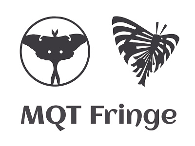 MQT Fringe Prospective Logos brand fringe festival logo logo design