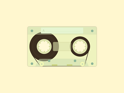 Retro Cassette by Santhosh Rajendran on Dribbble