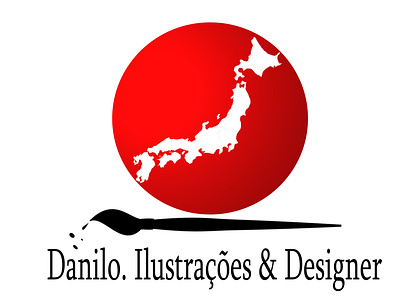 Logotipo de minha autoria, Danilo. Ilustrações & Designer