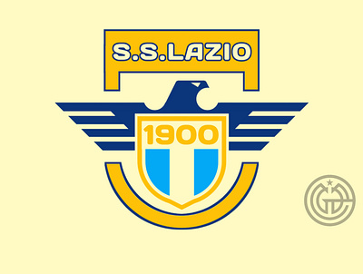 Redesign logo SS LAZIO 1900 branding design design logo football design logo soccer graphic design logo rebranding logo