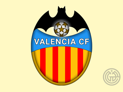 Redesign logo VALENCIA CF branding design design logo football design logo soccer graphic design logo rebranding logo