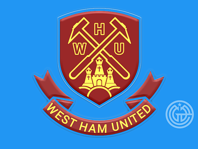 Redesign logo WEST HAM UNITED branding design design logo football design logo soccer graphic design logo rebranding logo