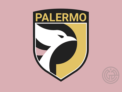 PALERMO F.C branding design design logo football design logo soccer graphic design logo rebranding logo
