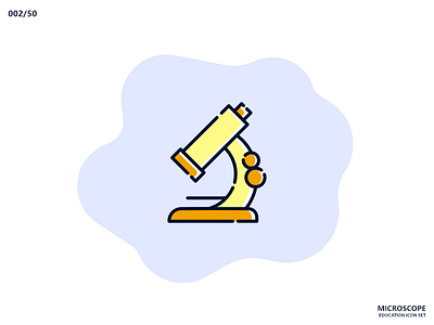 Microscope academy health icon iconography science symbol ui user interface ux