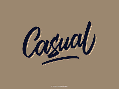 Casual brushpen for sale lettering tshirt design typography