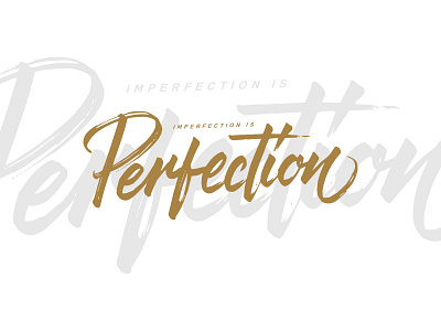 Imperfection brushpen for sale lettering tshirt design typography