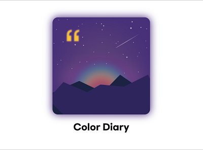 Daily UI Design #005 App Icon 005 app color design icon rainbow