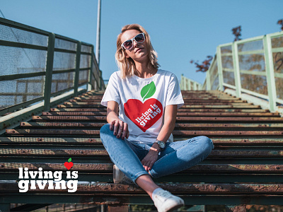 Living is Giving T-Shirt Design
