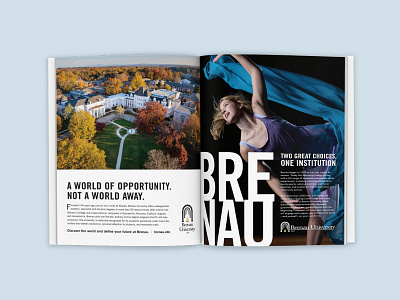 Brenau Magazine Ads