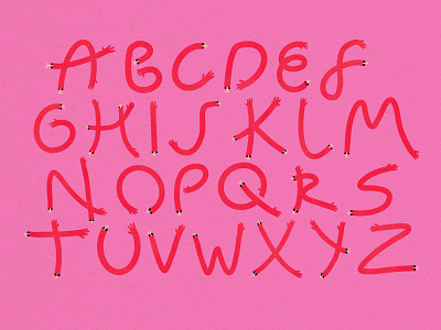 Monster Hand alphabet alphabet design diseño graphic design hands illustration ilustracion monster procreate typography