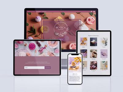 Botica- web design