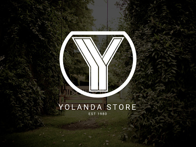 Modern Minimalist Logo " Yolanda Store "