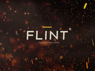 Flint Main Logo fire firestarter flint logo process product