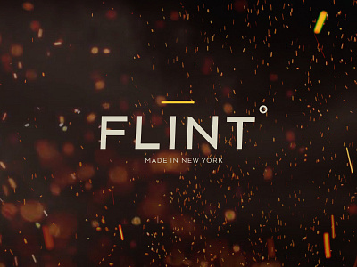 Flint Main Logo fire firestarter flint logo process product