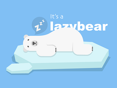 lazybear illustration