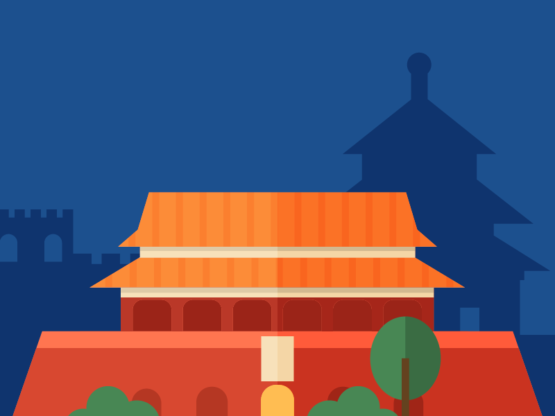 beijing by ciciluo on Dribbble