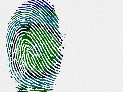 One of a kind - A personal project finger fingerprint illustration pattern print thumb