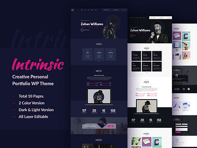 Portfolio designs, themes, templates and downloadable graphic elements on  Dribbble