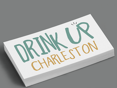 Drink Up Charleston Logo beer charleston cheers drink logo