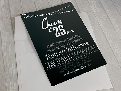 Anniversary Invitation design graphic design invitation
