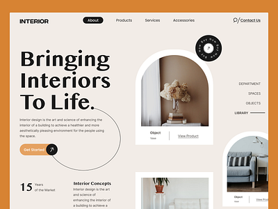 Interior Design Website