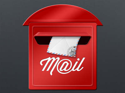 Mailbox box icon mail photoshop