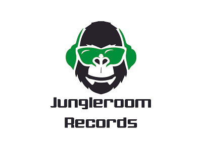 Jungleroom Records Logo jungle logo monkey record company