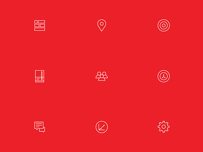 Icon Set for IoT Platform | encircle.io encircleio icon platform product ui ux web app