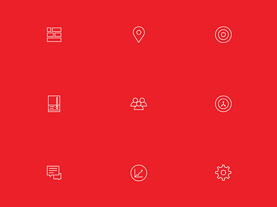 Icon Set for IoT Platform | encircle.io