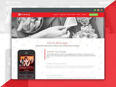 Encirclei.o Industry - Individual design encircleio icon platform product proximity platform ui ux web app website