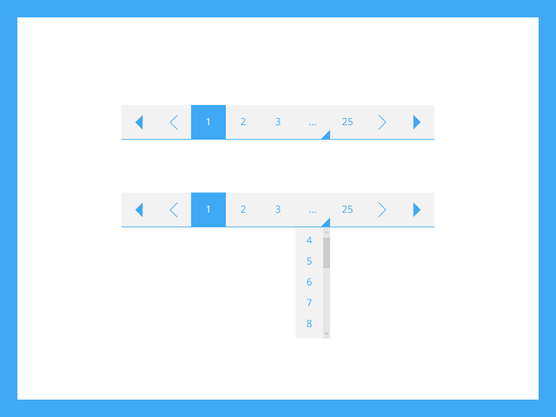 Pagination | Daily UI #85 pagination daily ui challenge daily ui ux ui