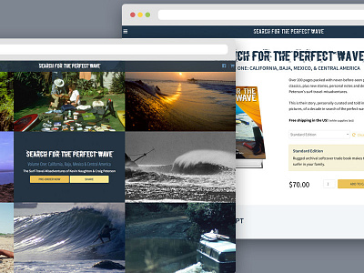 Search for the Perfect Wave custom wordpress theme responsive woocommerce wordpress