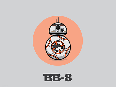BB-8 minimal movies star wars