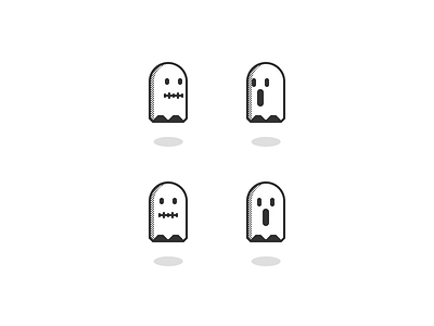 ghosts pictograms