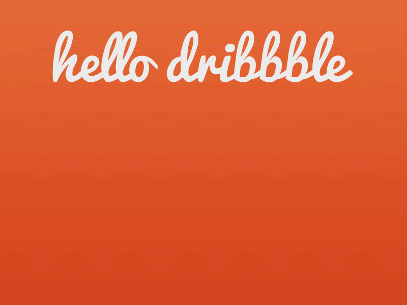Hello dribbble! debut design dribbble first shot flat icon interface invite web