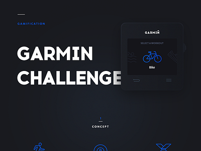 Garmin Challenge for RussianDesignCup competition concept mobile russiandesigncup ui ux watch