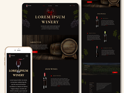 Winery Web Design
