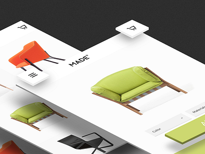 Exclusive Furniture App Concept app ecommerce furniture online store responsive ui ux website