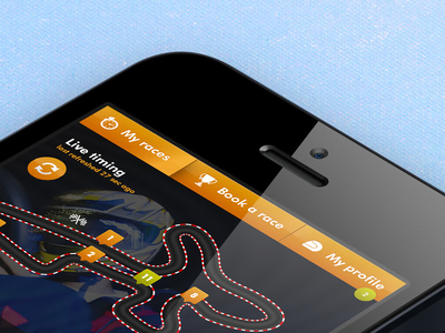 Cart racing app cart free iphone orange racing