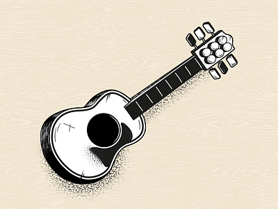 Guitar guitar illustration