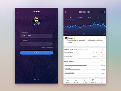  A financial software APP for IOS