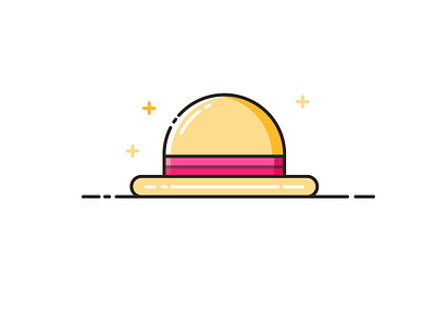 Hat daily ui hat illustrator one piece sky