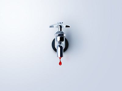 Save water blood death earth photoshop save water water tap