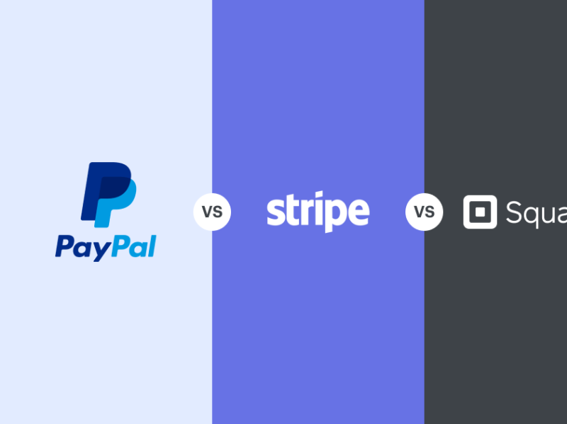 Square vs. PayPal vs. Stripe by Illuminz on Dribbble