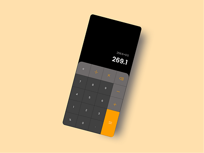 Calculator 3d app branding calculator design illustration ui vector
